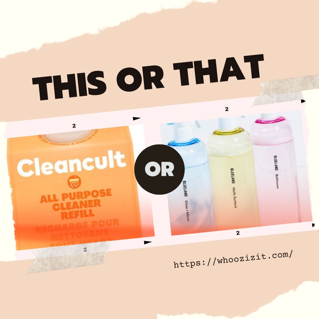 Cleancult vs. Blueland Cleaning Solutions