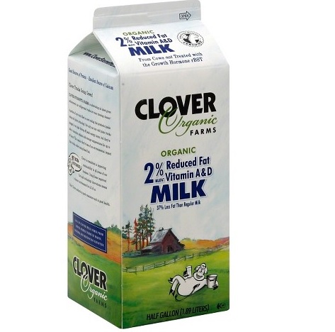 clover valley brand milk